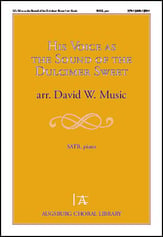 His Voice as the Sound of the Dulcimer Sweet SATB choral sheet music cover